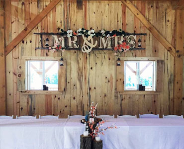 Serendipity Farms  reception area